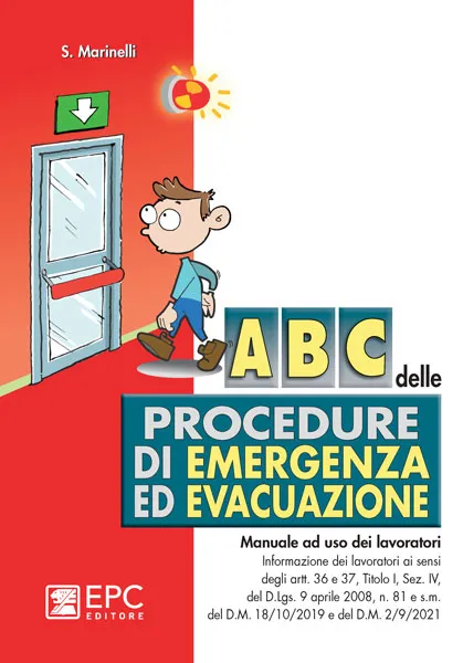 Abc delle procedure di emergenza ed evacuazione, EPC Editore, ristampa maggio 2026, Sandro Marinelli