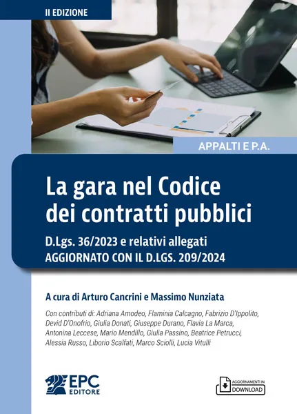 La gara nel Codice dei contratti pubblici, EPC Editore, giugno 2025 (2 ed.), Cancrini Arturo, Nunziata Massimo