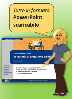 Slide corso di formazione in materia di protezione dei dati, EPC Editore, settembre 2018, Iaselli Michele