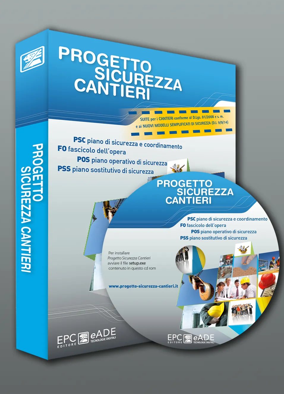 PROGETTO SICUREZZA CANTIERI: modulo POS con il modello semplificato, EPC Editore, aggiornamenti/assistenza gratuiti fino a 31/12/21, Semeraro Giuseppe