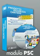 PROGETTO SICUREZZA CANTIERI: modulo PSC con il modello semplificato, EPC Editore, aggiornamenti/assistenza gratuiti fino a 31/12/21, Semeraro Giuseppe
